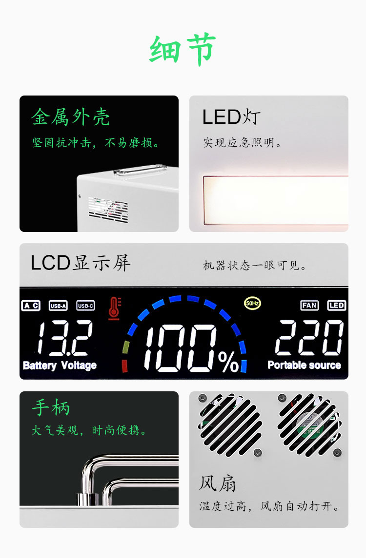 image of Portable Power Station>PH-1600